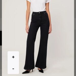 Rolla’s Eastcoast Flare Highrise Corduroy Jeans Black Size 26